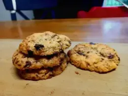 Cookies au chocolat noir