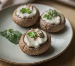 Galipettes d'Anjou (champignons farcis)